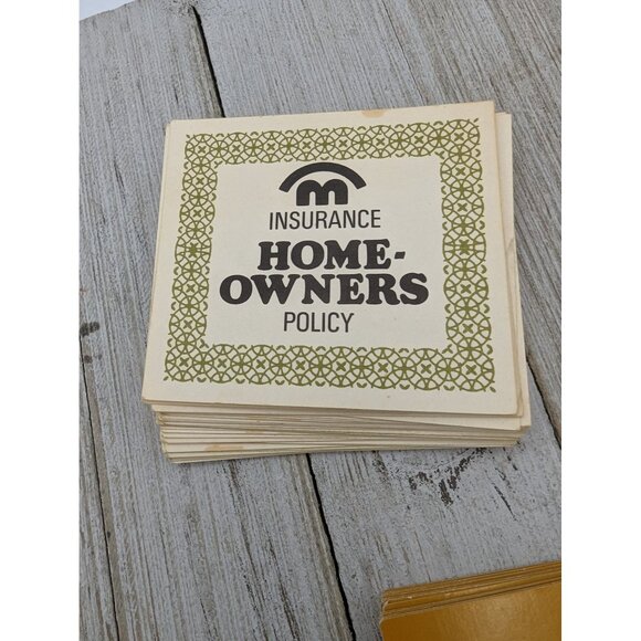 Managing Your Money Board Game Cuna Mutual Credit Union Cards ? ! 1970 - Picture 4 of 5